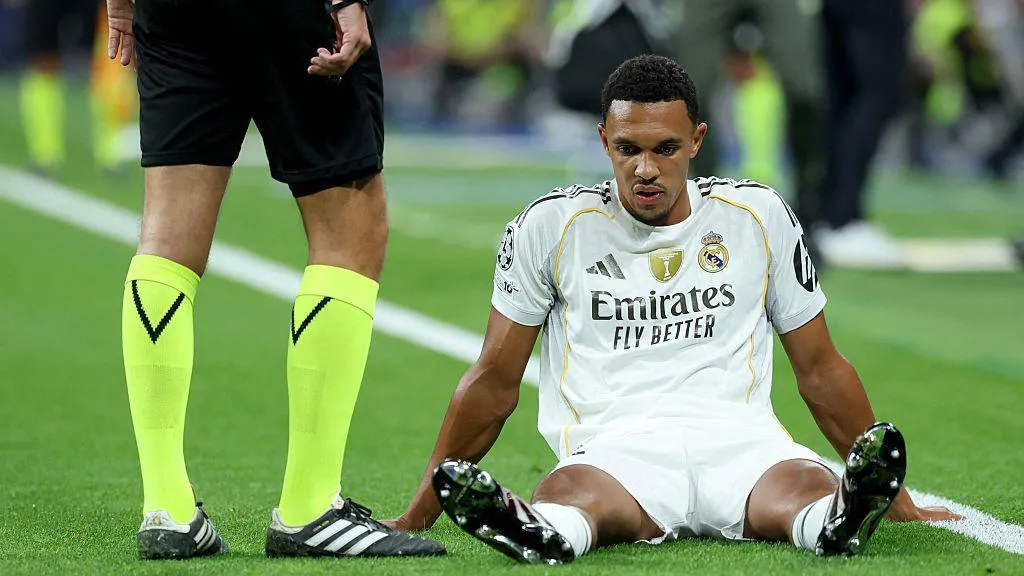 The English defender endures untimely injury in Los Blancos Champions League tie