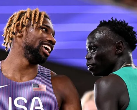 Spotlight Craze Surrounds the Young Sprinter, Yet He Possesses a Unique Ability to Cope