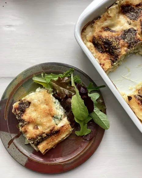 An Inspired Recipe for Lasagna with Zucchini and Cheese Medley