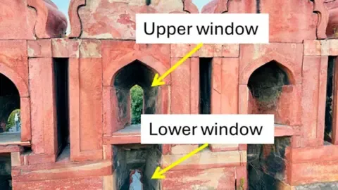 The capital's polluted air is turning the iconic Red Fort black, a study reveals