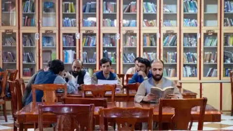 Afghanistan's rulers ban publications written by women from the nation's colleges